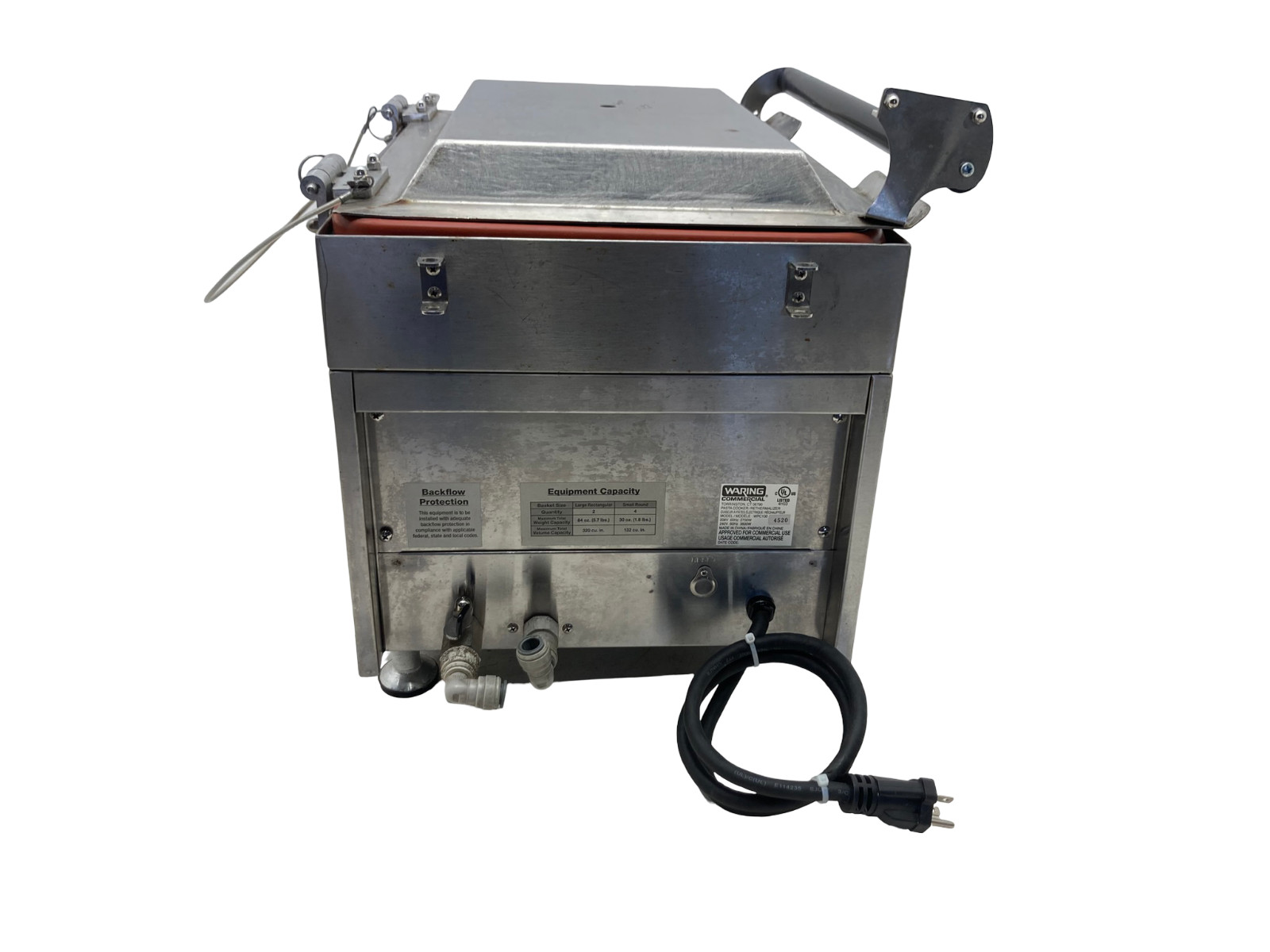 Waring Commercial WPC100 208/240V Pasta Cooker Rethermalizer P002