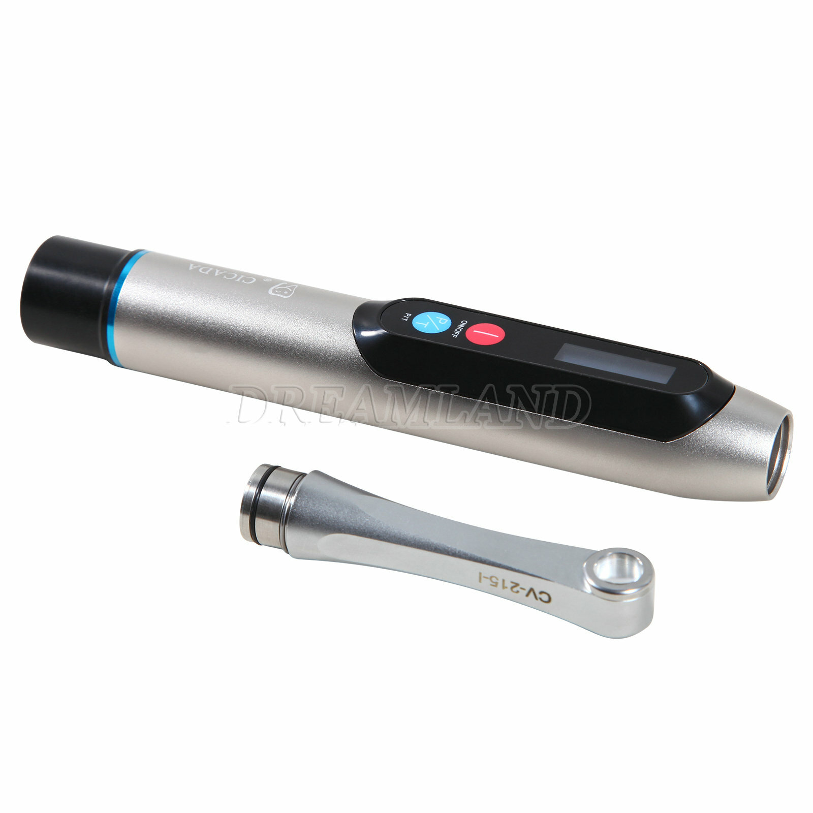 CV-215 Dental LED Curing Light 1 Second Curing Wide Spectrum 2200mw CICADA