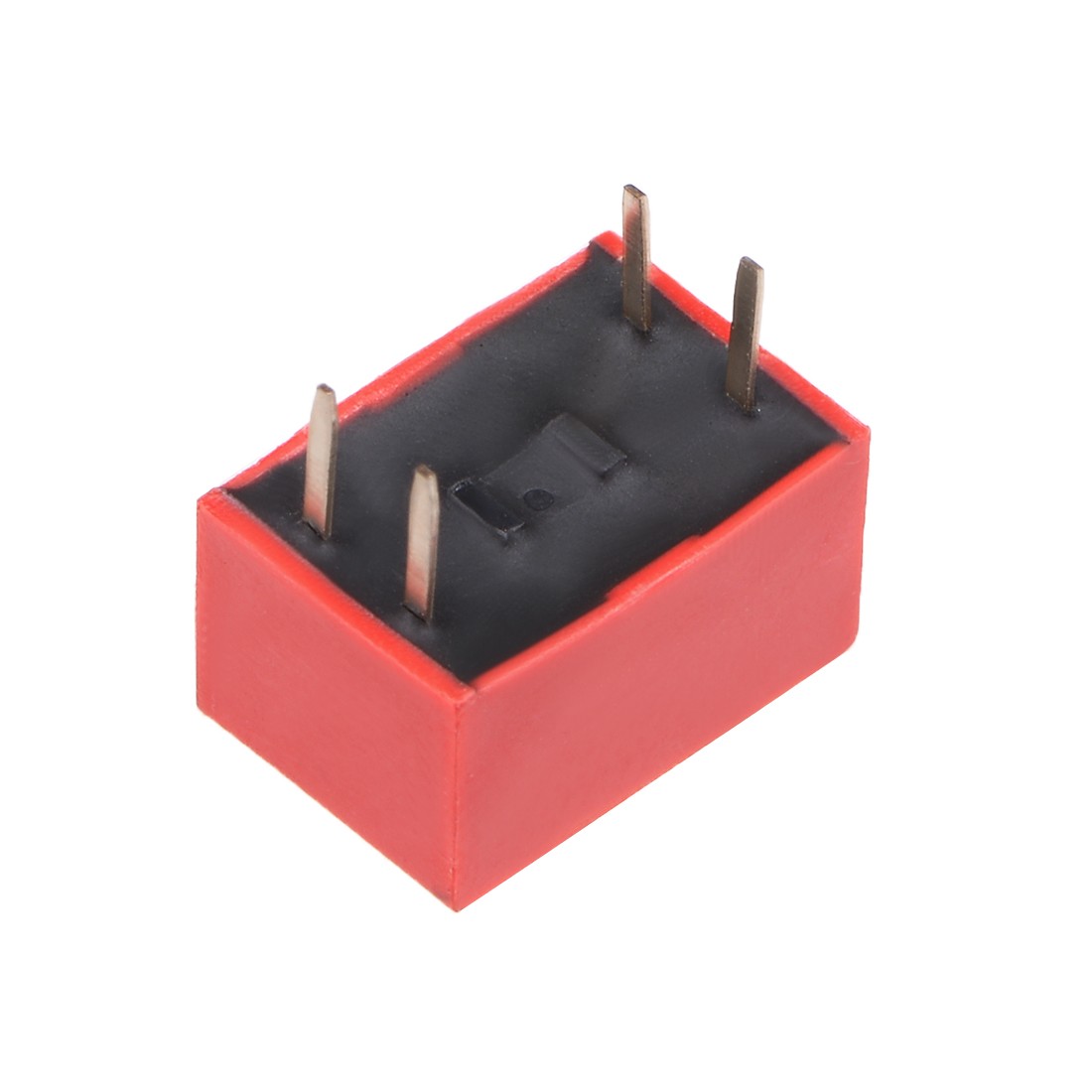 50 Pcs Red DIP Switch 1-2 Positions 2.54mm Pitch for Circuit Breadboards PCB
