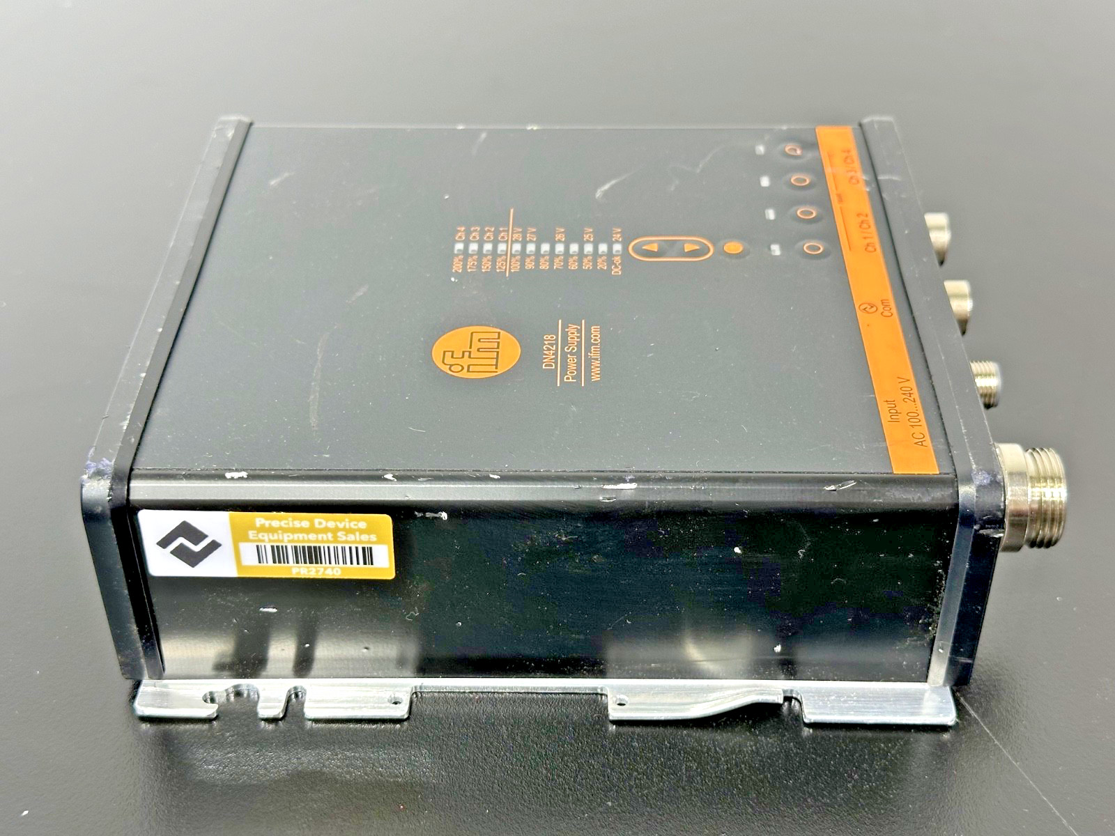 IFM DN4218 24VDC 12A 300W Industrial Power Supply IO-Link IP67 Used Untested
