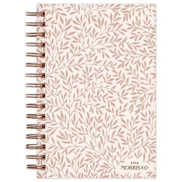 5"x8" 2026 Daily/Monthly Wirebound Planner Printed Standen