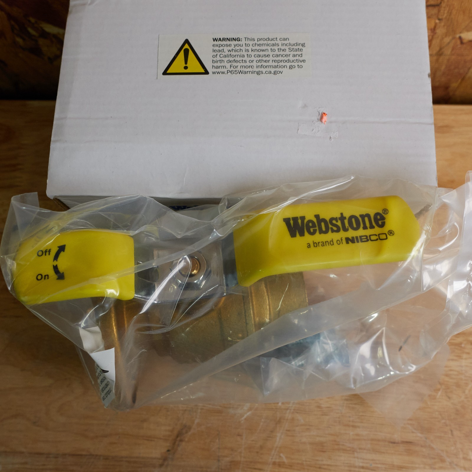Nibco/Webstone Isolator Uni Flange Ball Valve 1 1/2″ Sweat x Flange H-50406HV