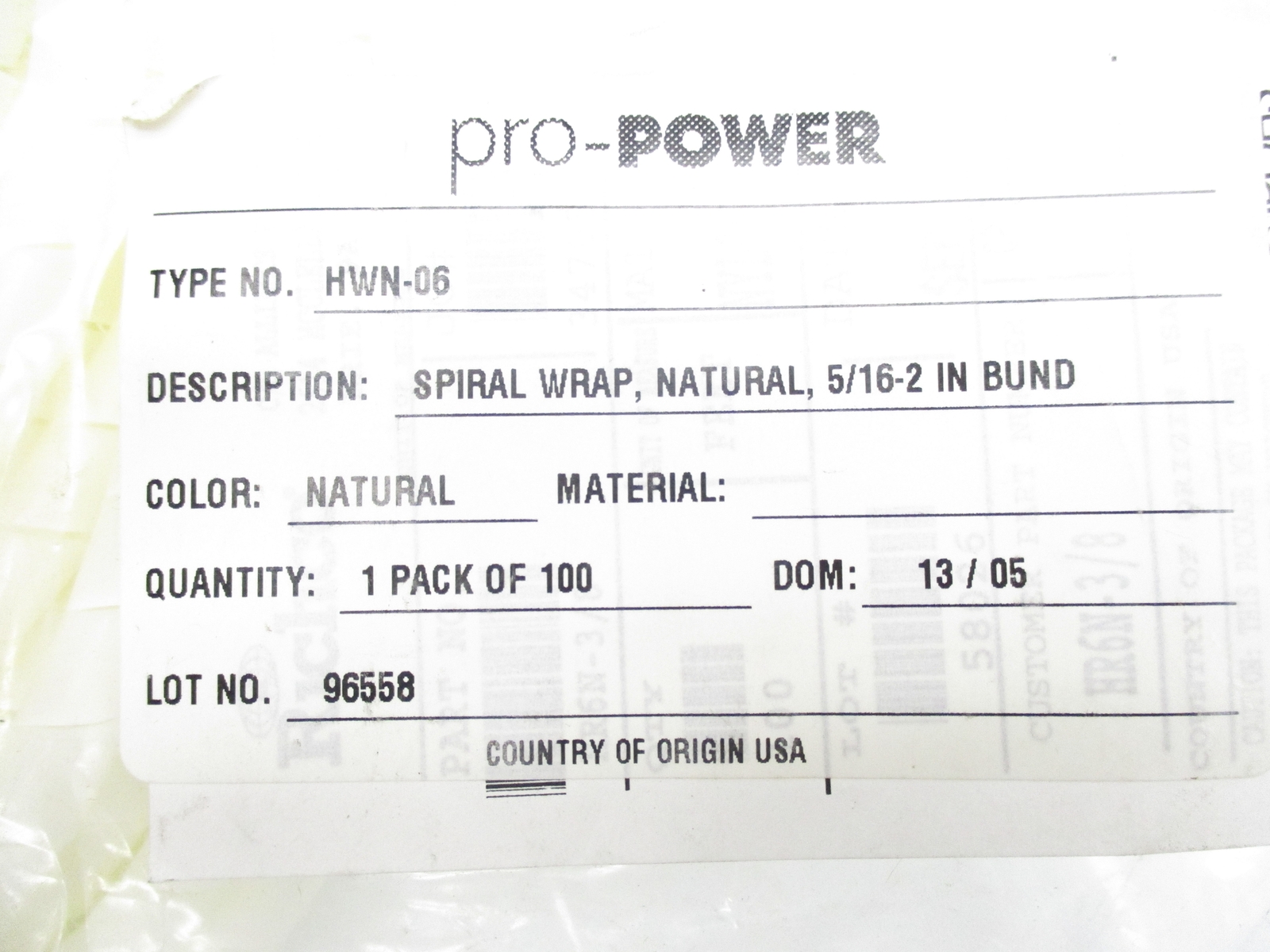 PRO-POWER HWN-06 NSMP