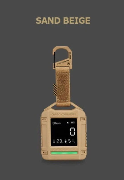 CARGO CONTAINER Safe CO Detector Portable Carbon Monoxide Alarm Camping Safety