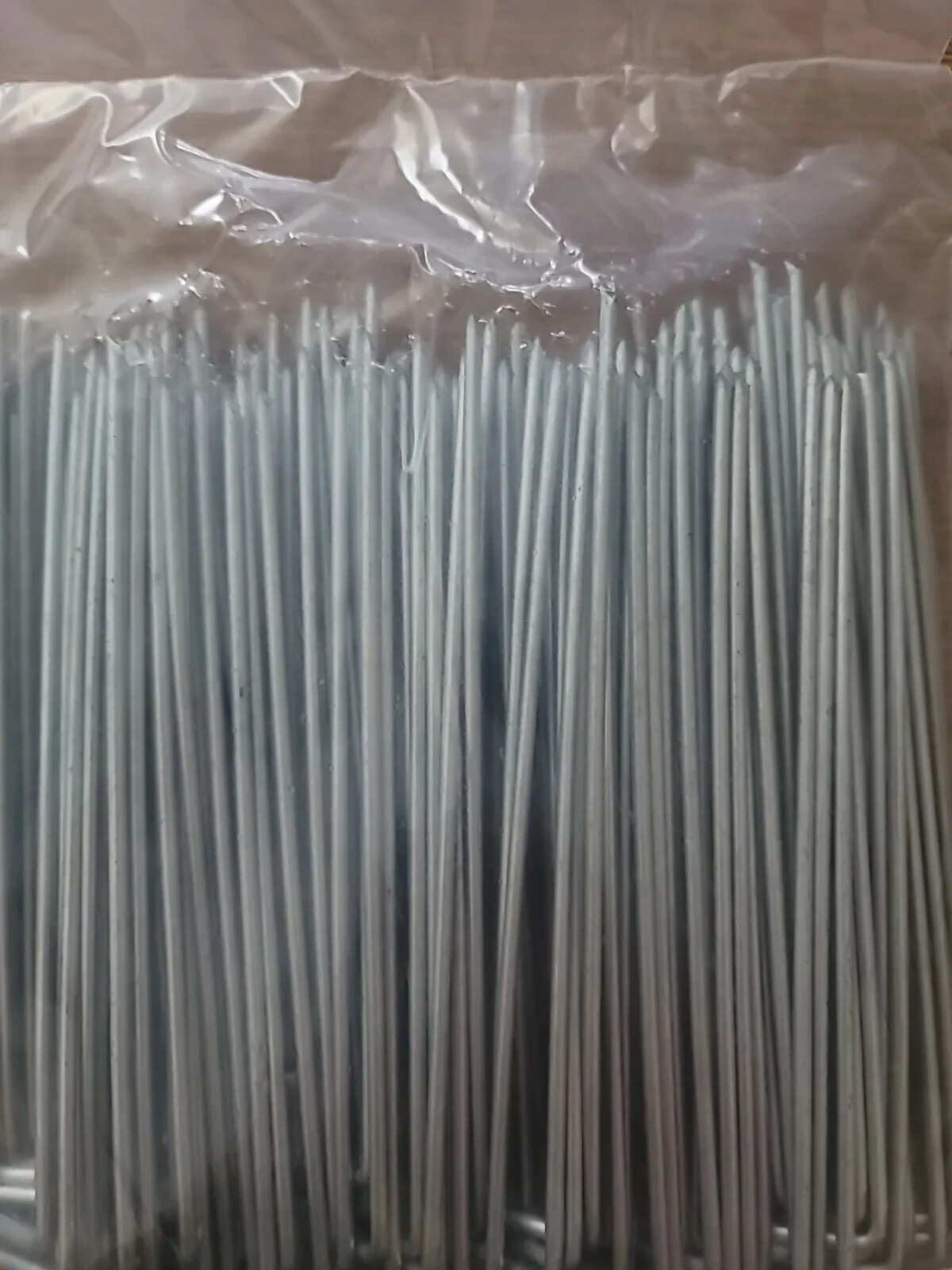 6 inch Galvanized sod Staples 1000pcs 11ga