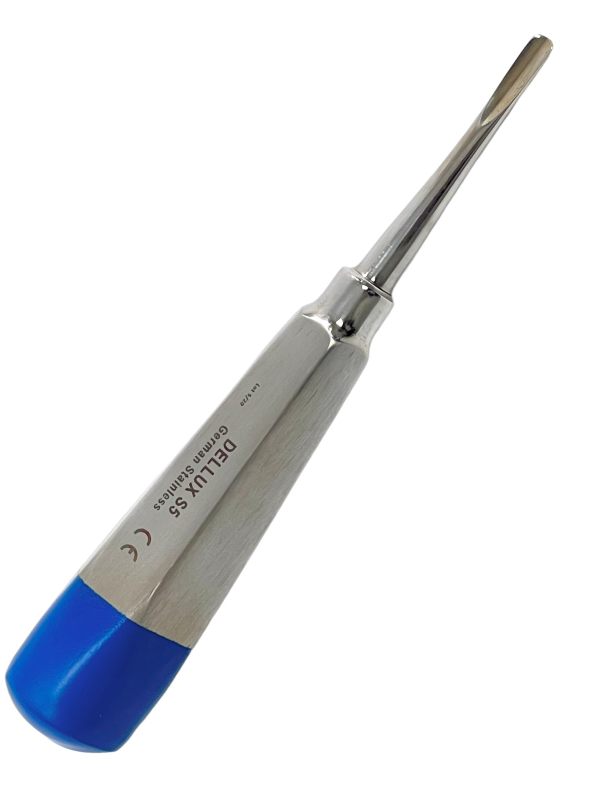 GERMAN DENTAL ELEVATOR EXTRACTING LUXATING APICAL ROOT ELEVATOR 5MM BLUE STR