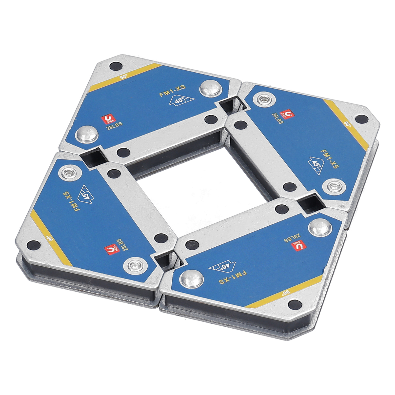 4pcs Welding Fixer 45° 90° 135° Multi-angle Weld Positioner F4F5