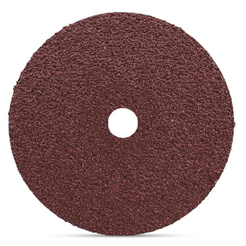 50 Pack 7″ Black Hawk 24 Grit A/O Resin Fiber Disc Grinding & Sanding Discs