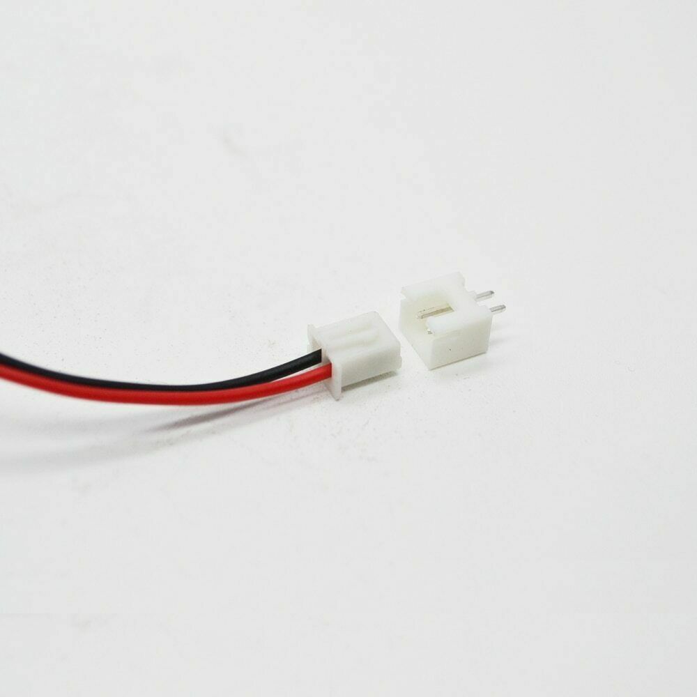 10 Sets/Lot 26AWG JST XH2.54 2 Pin Connector Plug Wire Cable 120mm Length Male