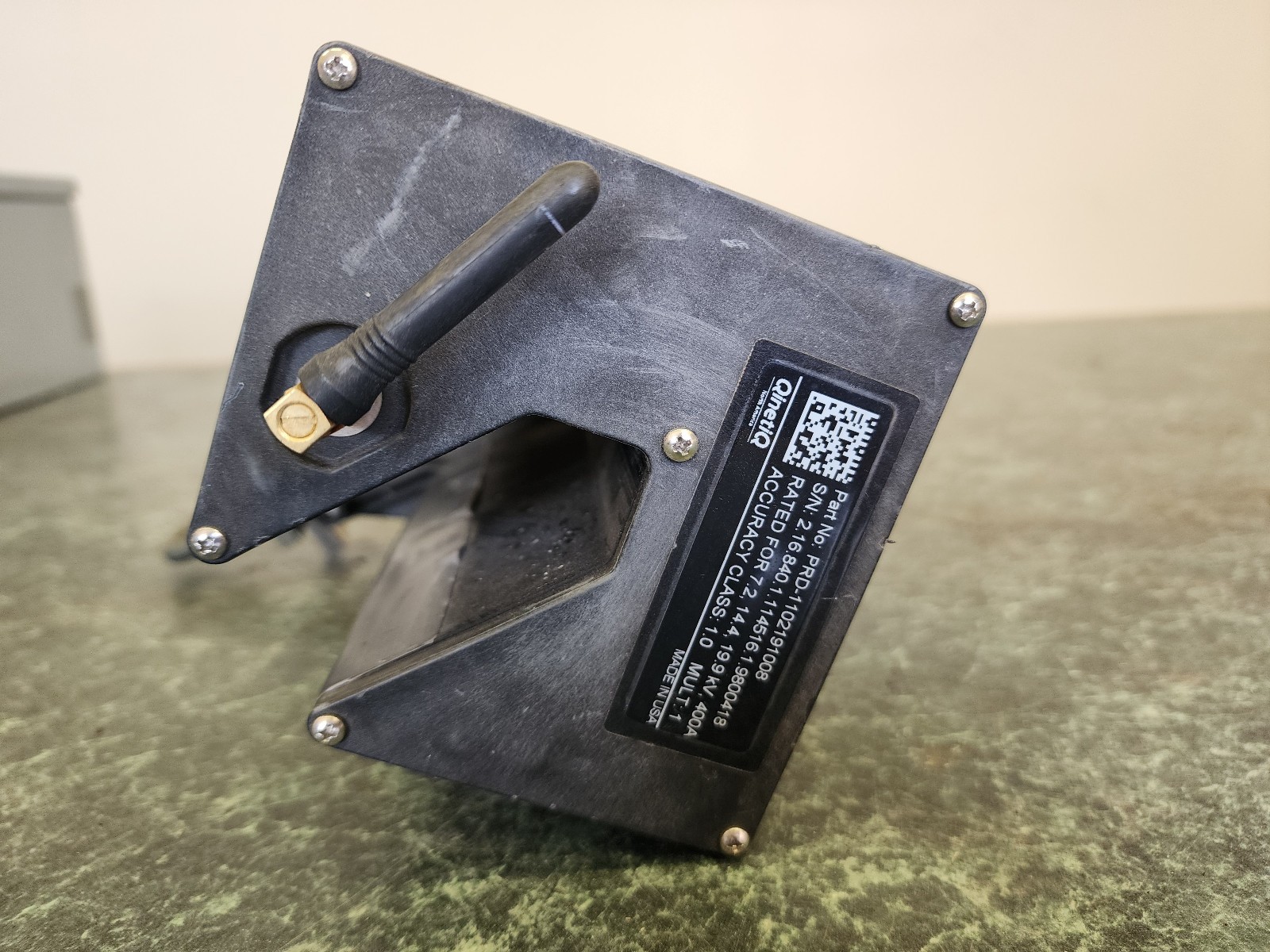 Untested QinetiQ LineWatch Medium Voltage 4 Sensor PRD-1102191008 – For Parts