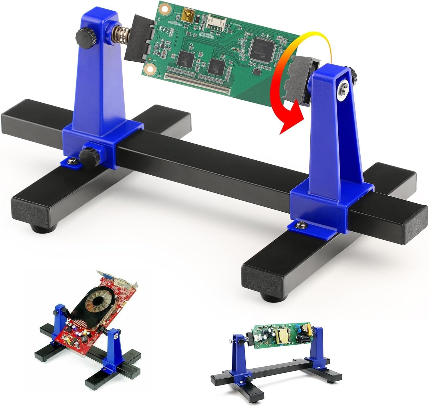 Professional PCB Fixture Metal Base Circuit Board Holder for Precise Electronics