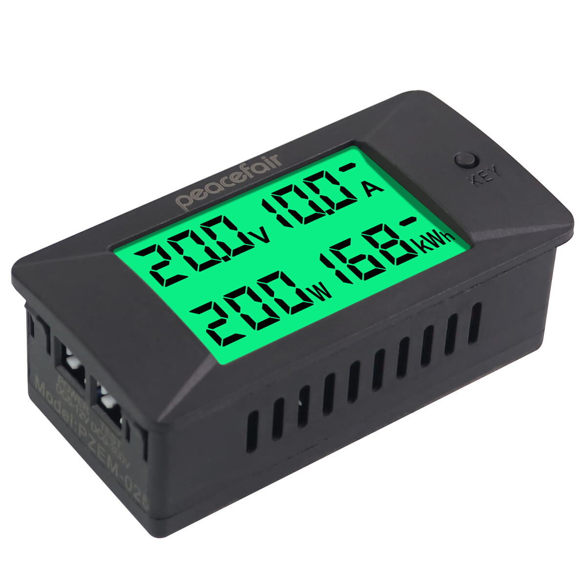 DC Digital Voltmeter Ammeter 0-300V 50A 100A 300A Voltage Amps Power Kwh Meter