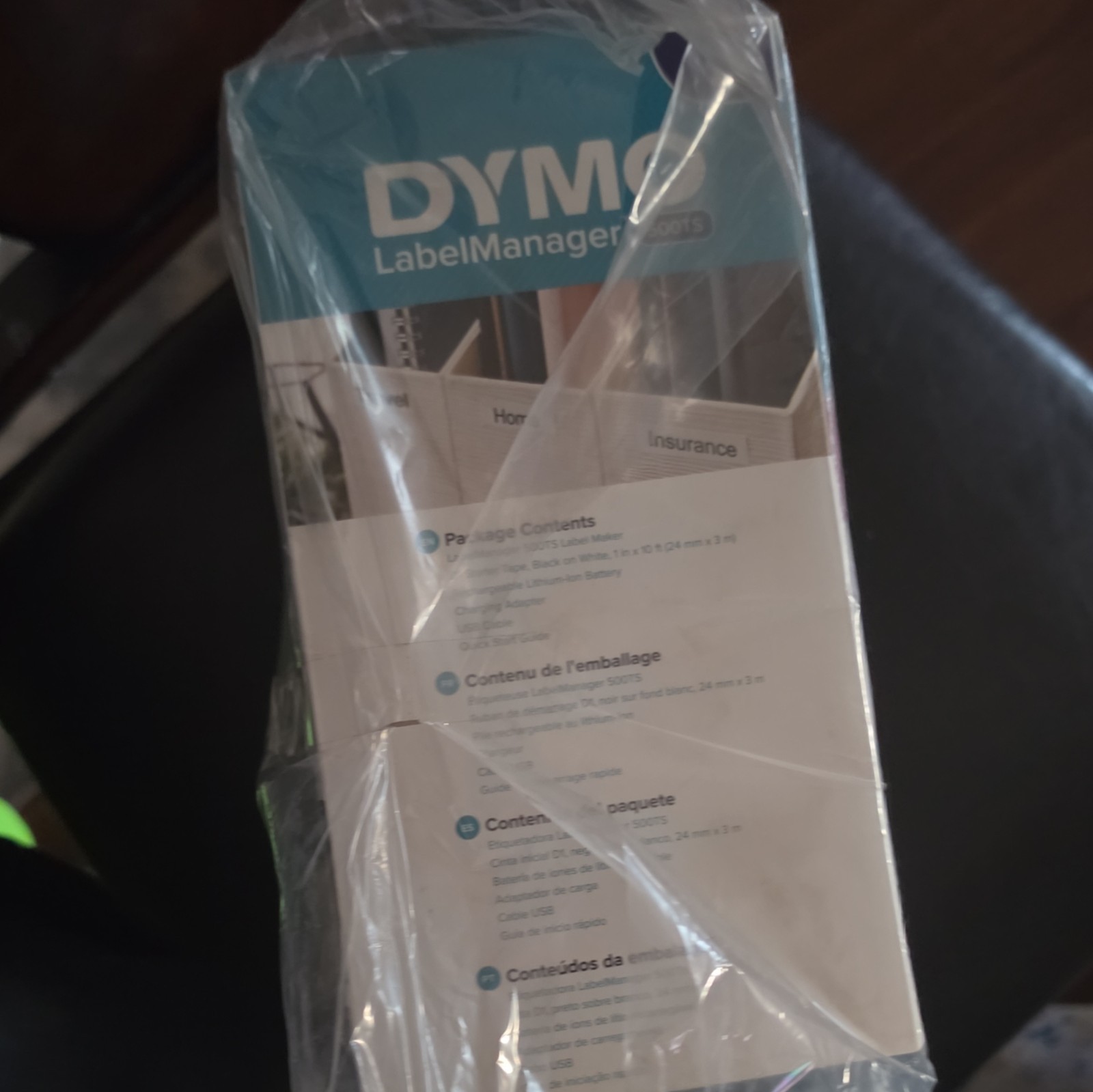 DYMO LabelManager 500TS Touchscreen USB Thermal Label Maker, 500-Label Memory