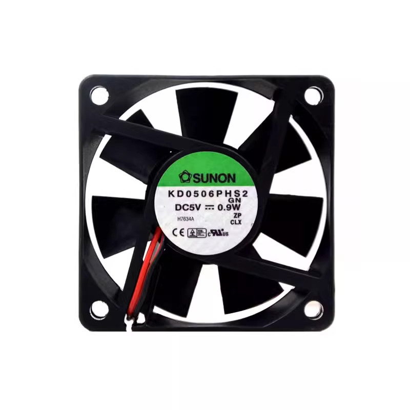 SUNON KD0506PHS2 DC5V 0.9W 6CM 6015 2-wire cooling fan