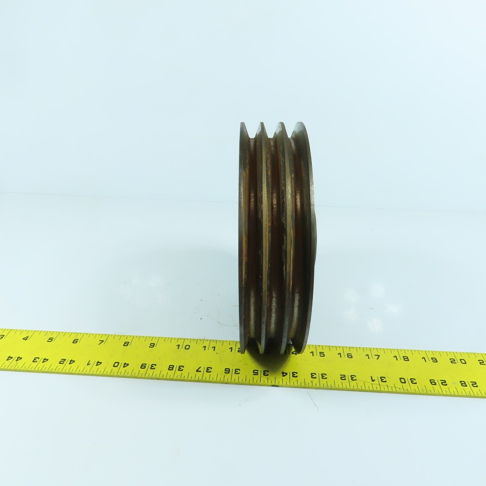 Marvel Model 9 3-Groove Transmission Drive Belt Pulley 1-1/8″ Bore