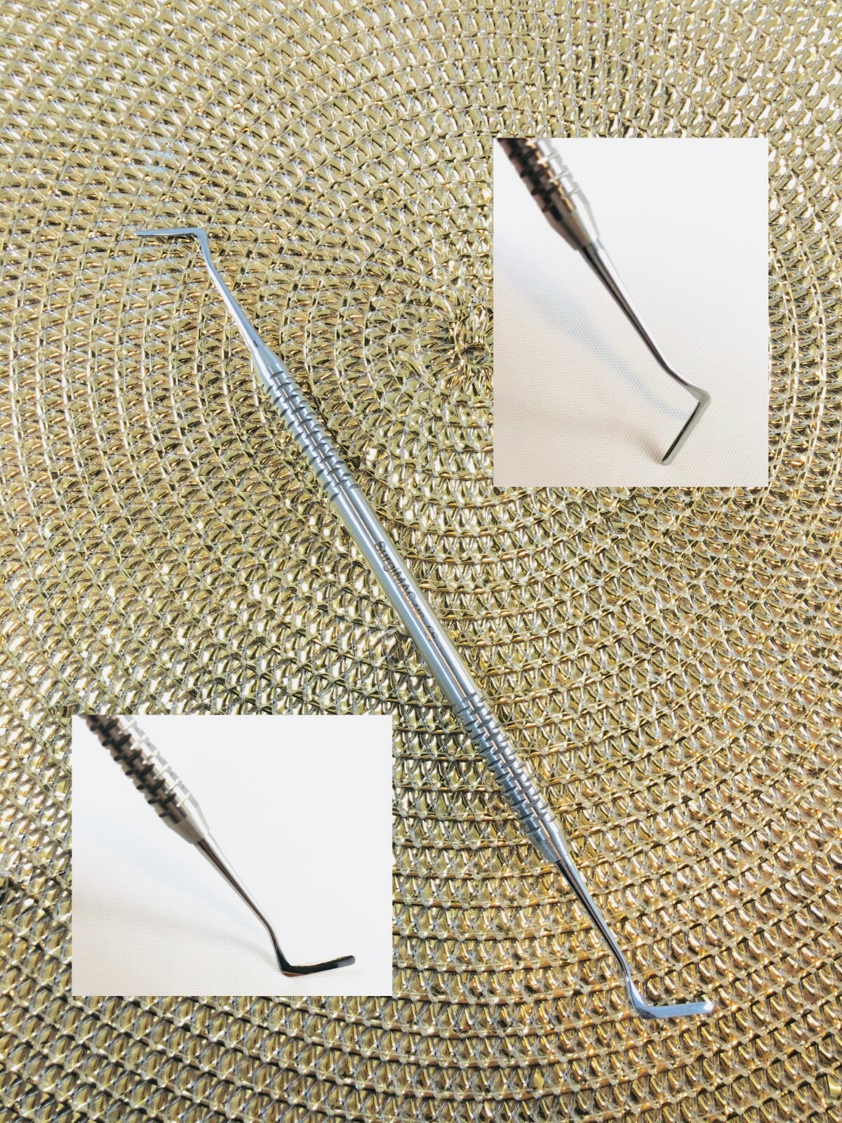 3 Pcs Dental Plastic Filling Dental Instruments stainless steel MAC