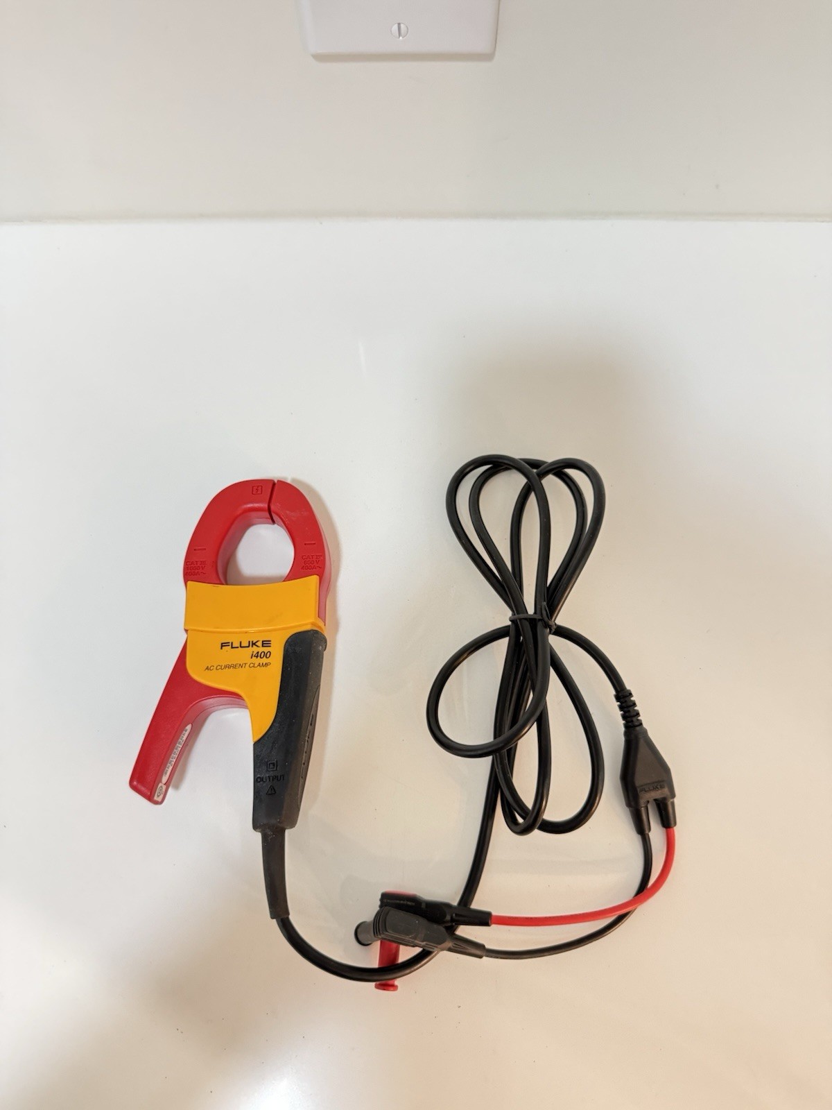 FLUKE I400 AC CURRENT CLAMP (NEW) SHIPS FAST – TESTED