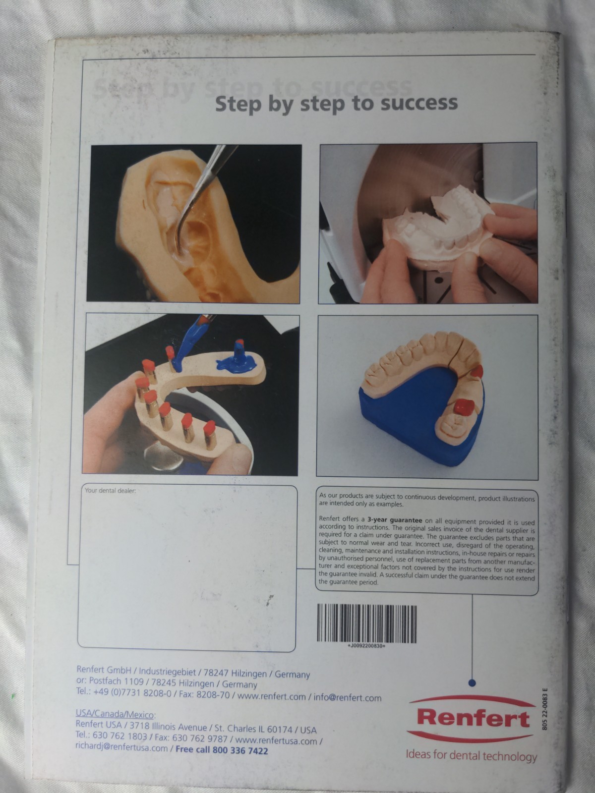 Renfert – Master Models Functional Model Fabrication Manual