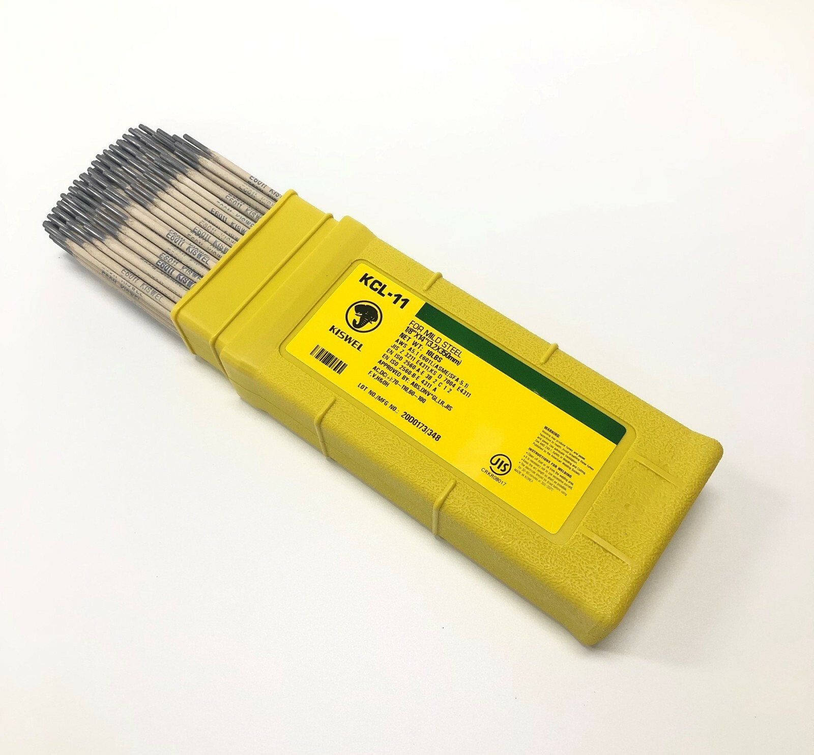E6011 1/8″ 3/32″ 5/32″ Kiswel Premium Arc Welding Electrode 10 / 20 / 30 LB
