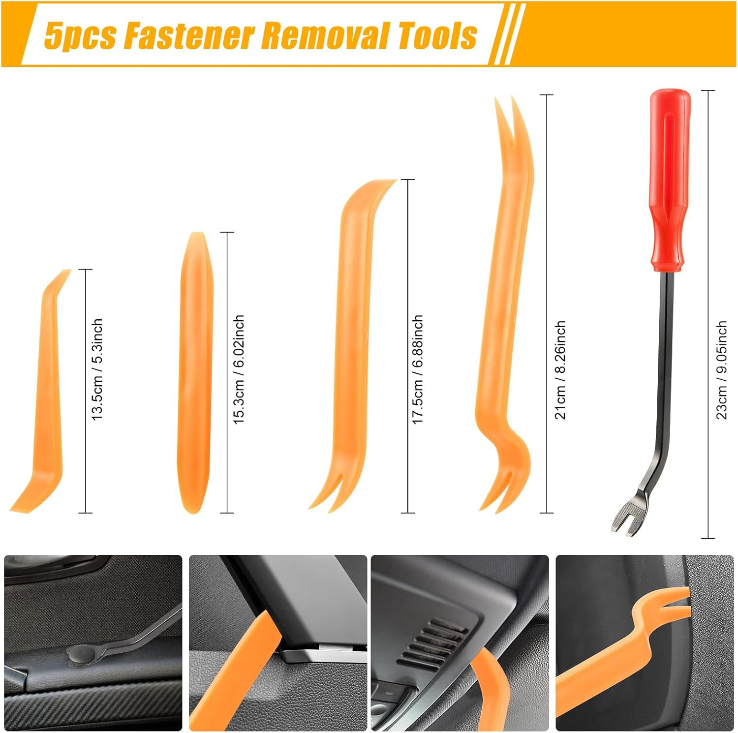 1240Pcs Car Push Retainer Clips & Auto Fasteners Kit 32 Most Popular Sizes Nylon