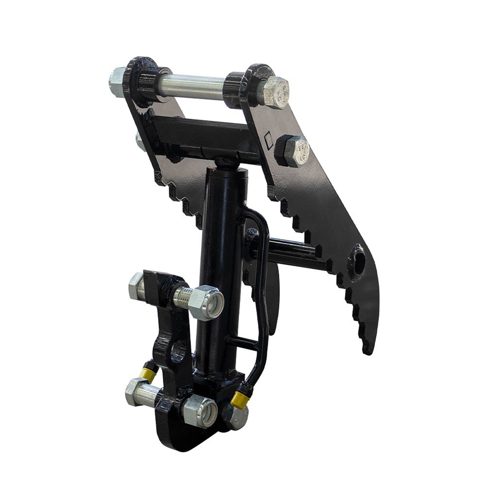 3-Hole Hydraulic Thumb Attachment for Mini Excavator with 25mm Pin Quick Install