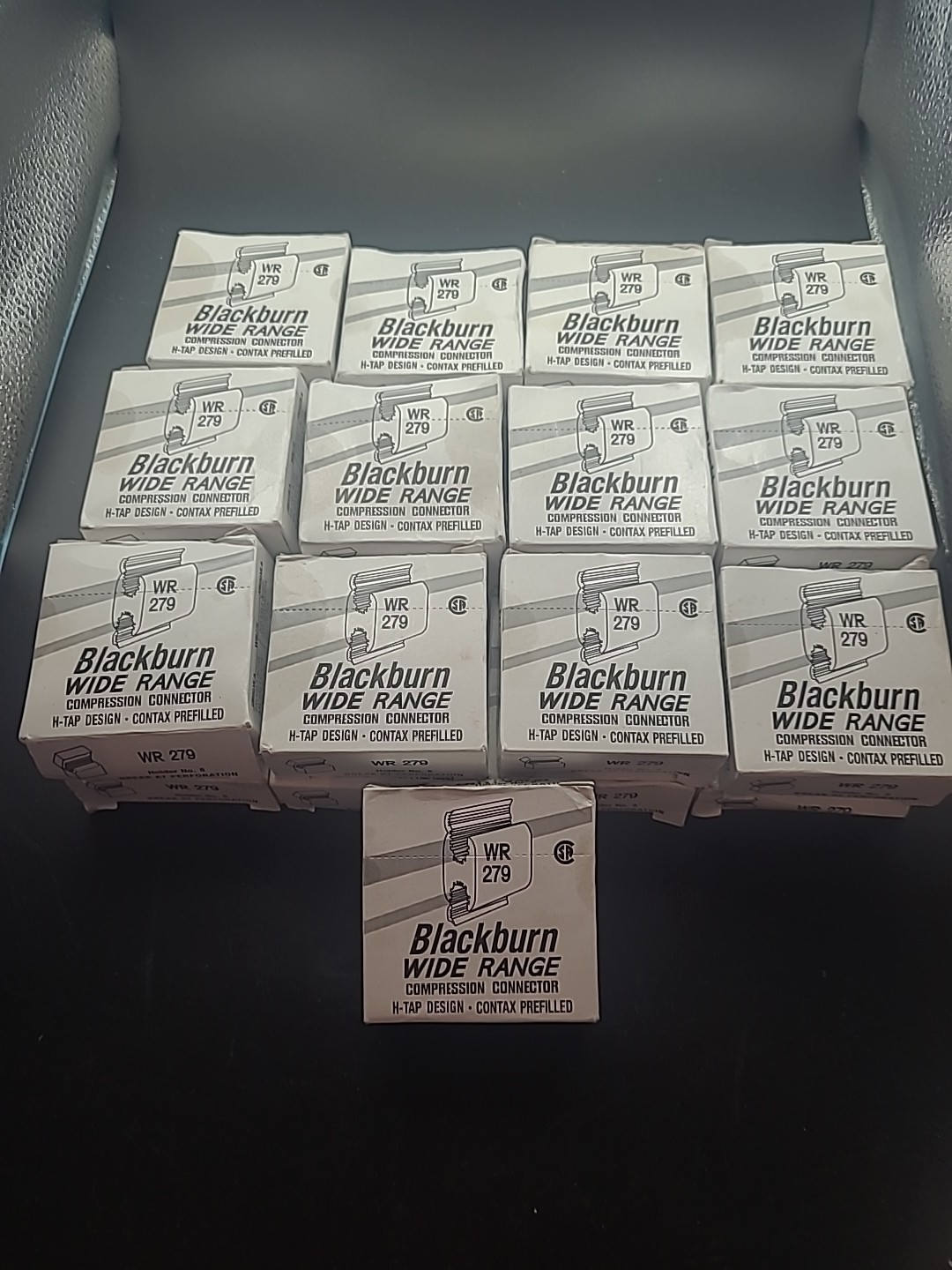 Lot of 25 x Blackburn WR279 Wide Range Compression Connector H-Tap Contax