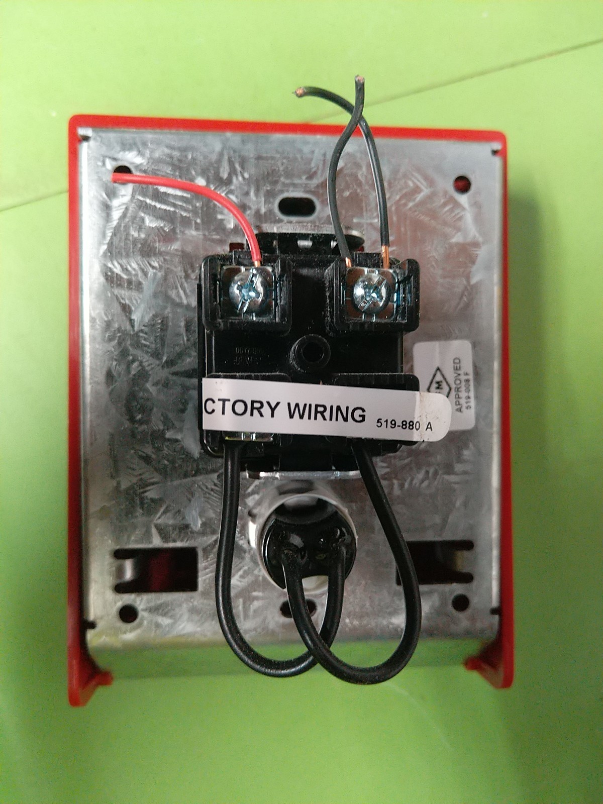 SIMPLEX 4099-9006 IDNet ADDRESSABLE FIRE ALARM PULL STATION