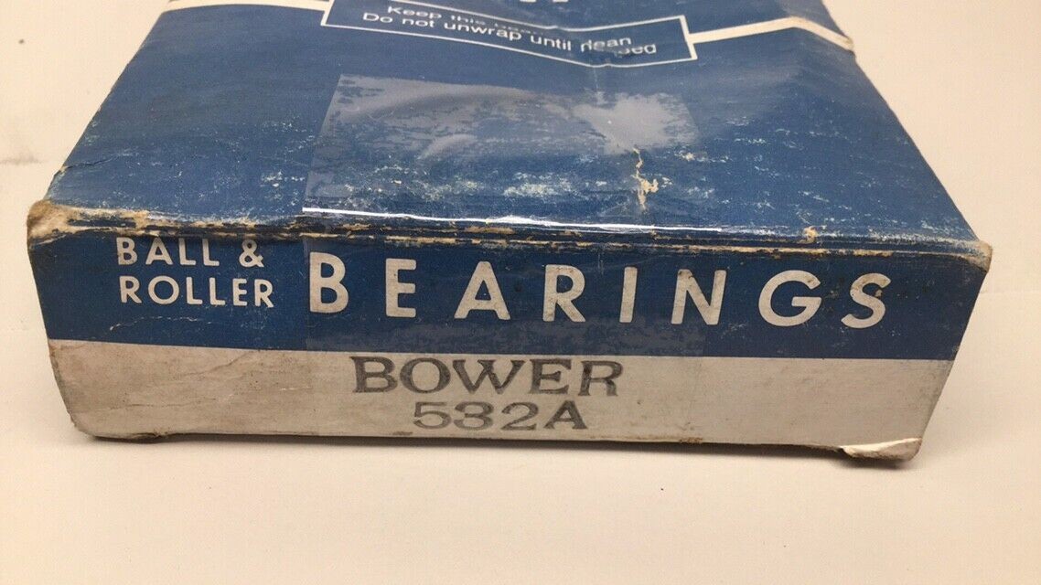 Bower BCA 532-A Tapered Roller Bearing Cup Race 4.3750 OD x 1.1875 Width