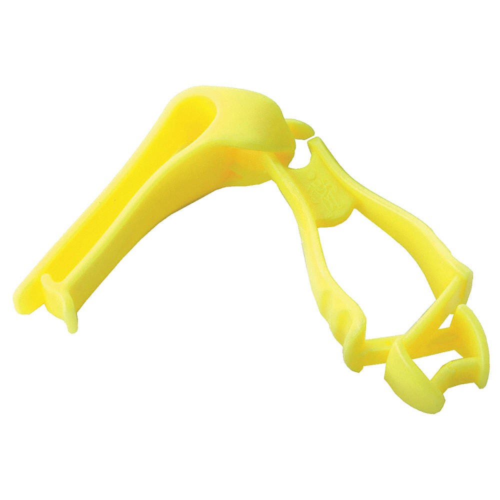 SQUIDS BY ERGODYNE 3RZR8 PK 6 Glove Clip With Belt Clip,Lime,1″ D 3RZR8