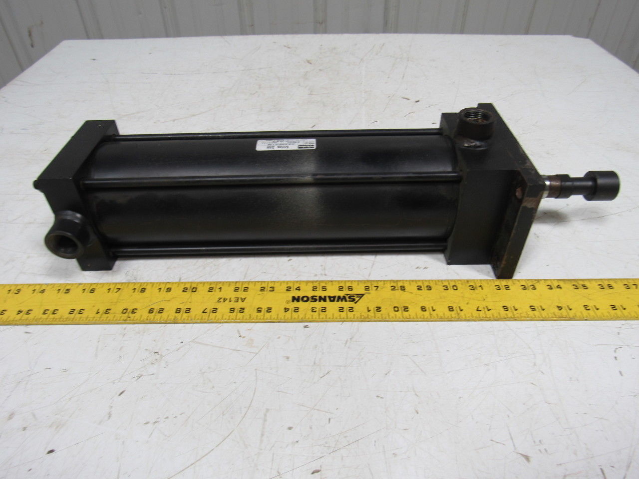Parker 04.00 J2ANUS13A 12.500 4″ Bore X 12.5″ Stroke Pneumatic Cylinder