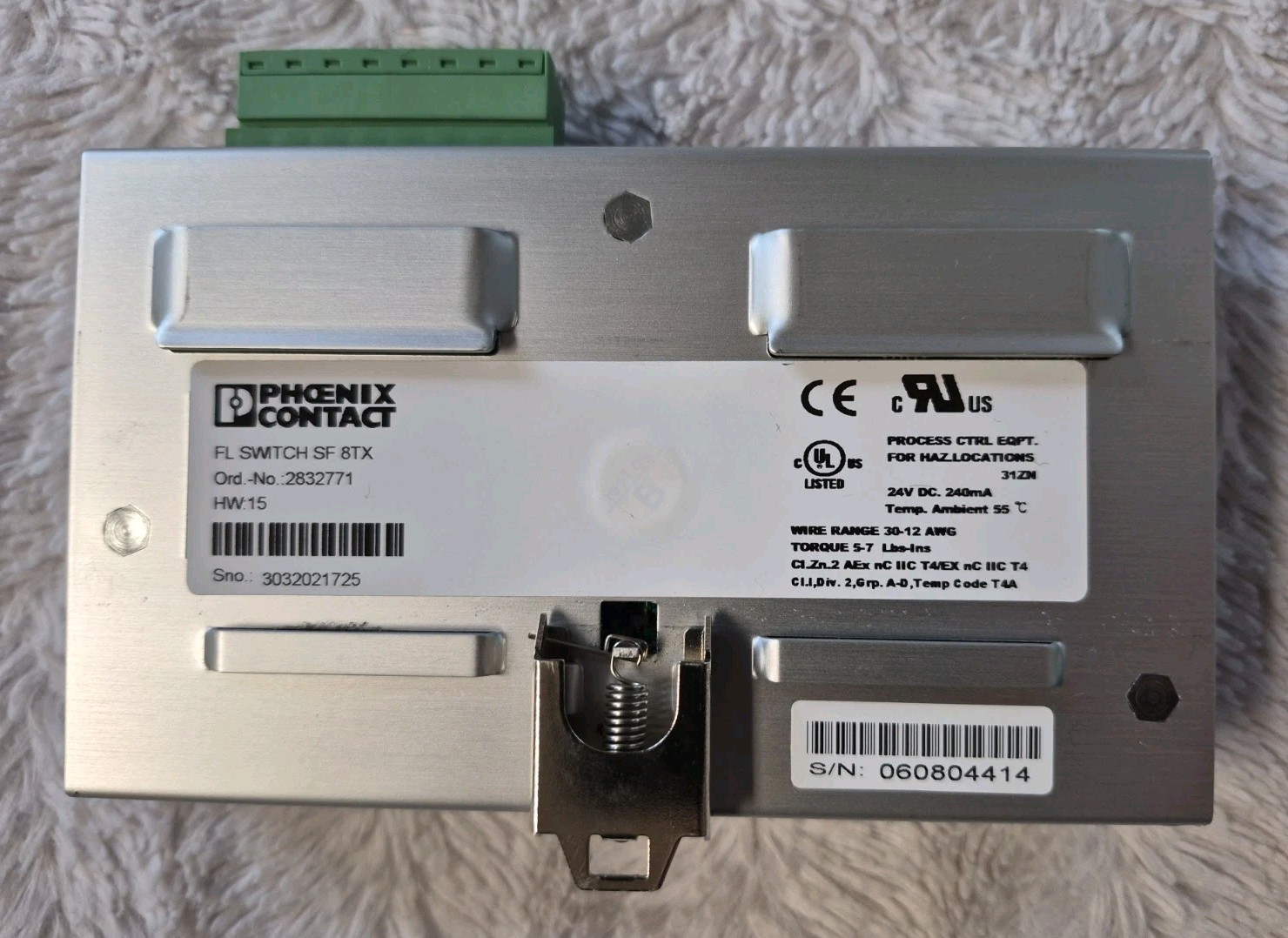 1PC Phoenix Contact FL SWITCH SF 8TX 2832771 Module Used Excellent Condition