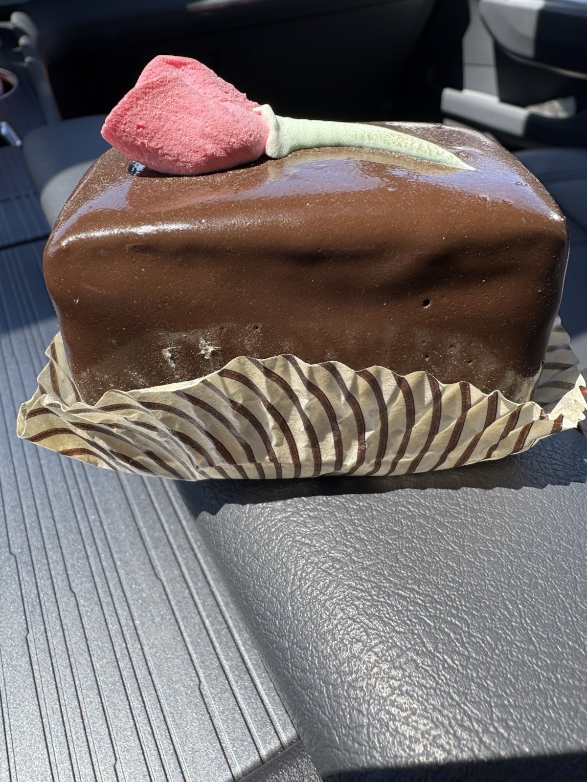 Vintage Handcrafted Papier Mache Faux Chocolate Petit Four Bakery Display Decor