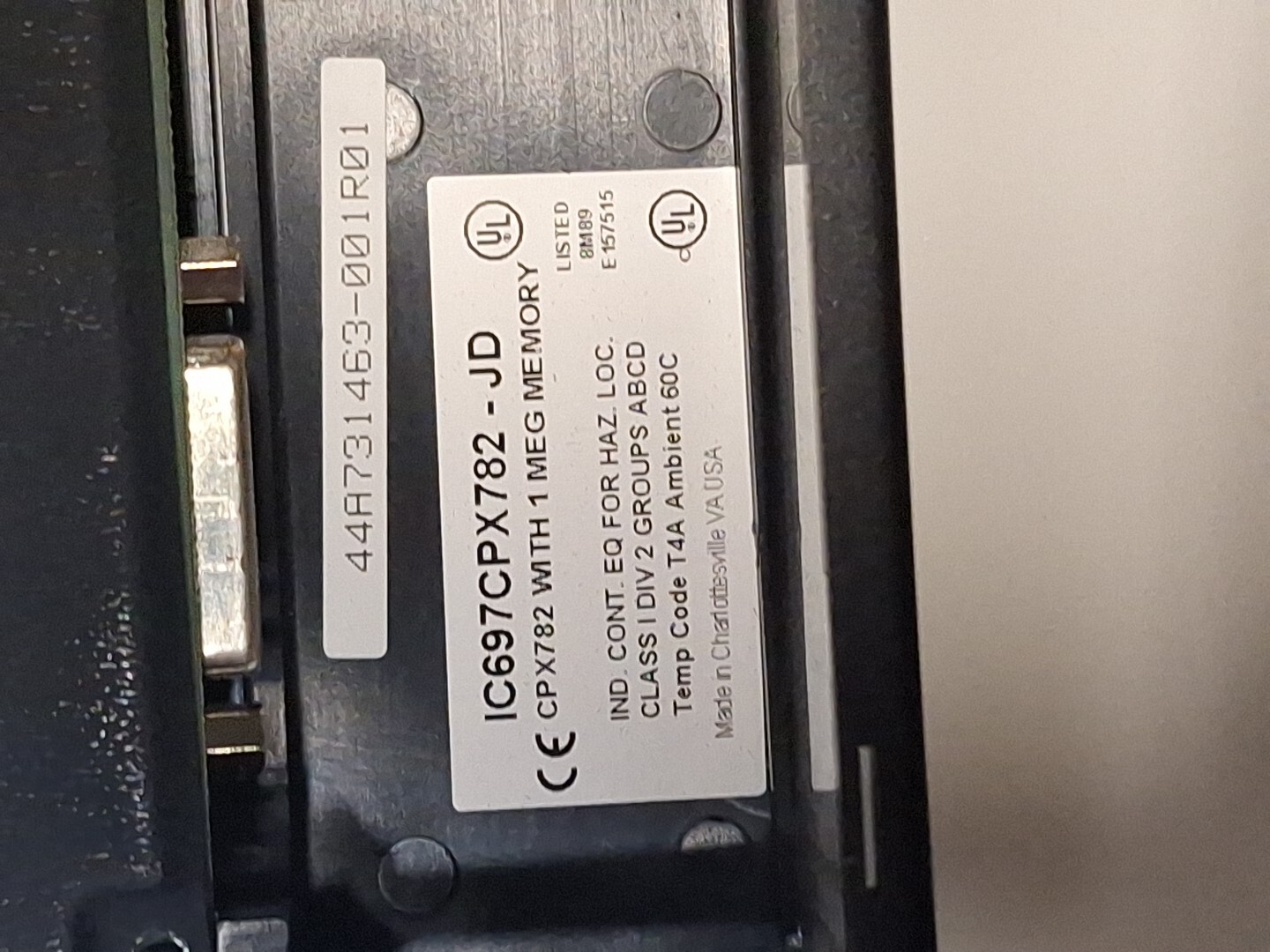 GE fanuc IC697CPX782-JD Emerson – use with GE Fanuc Series 90-70 PLC Automation