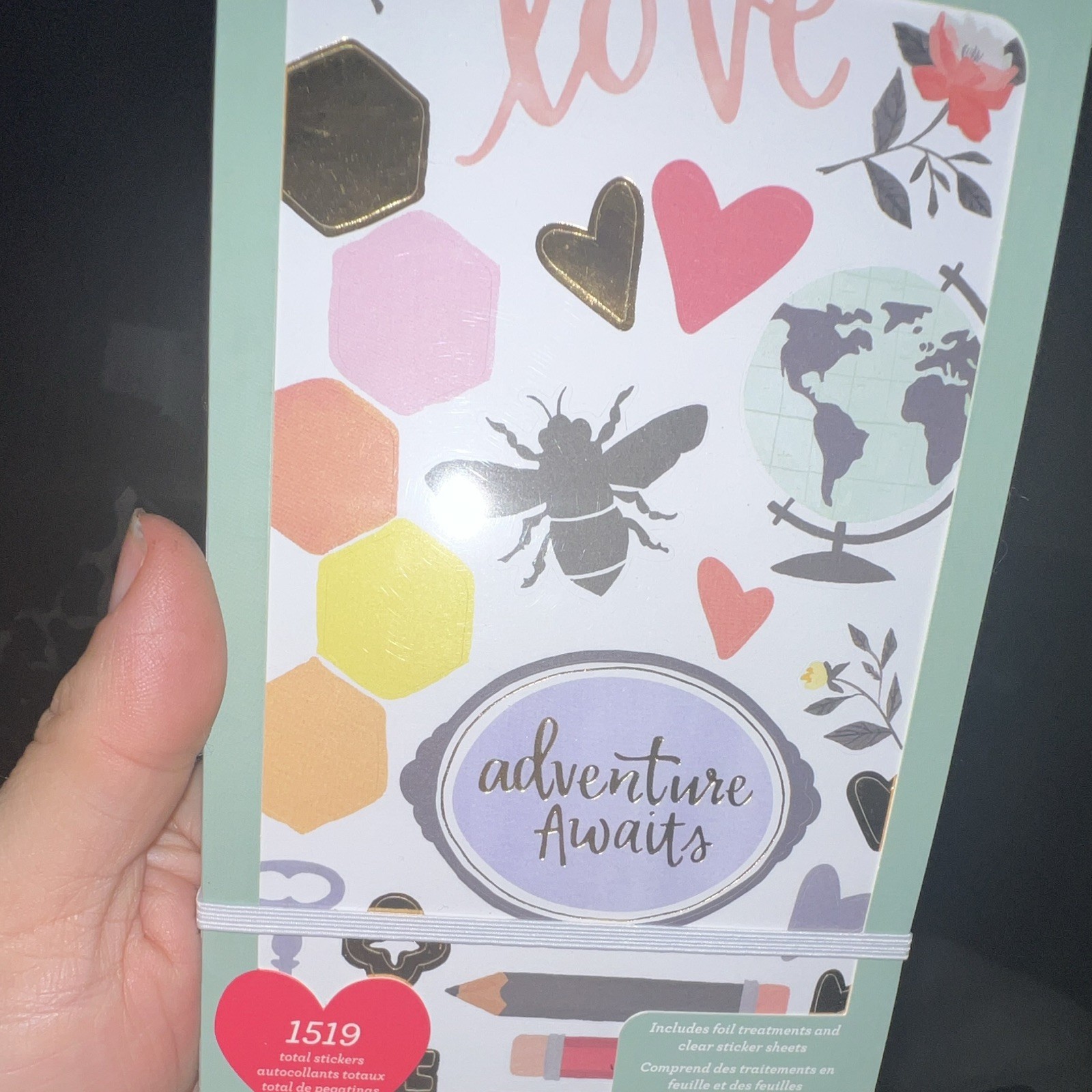 Happy Planner one canoe two classic BIG Sticker Book 30 Pages 1519 Pieces NEW