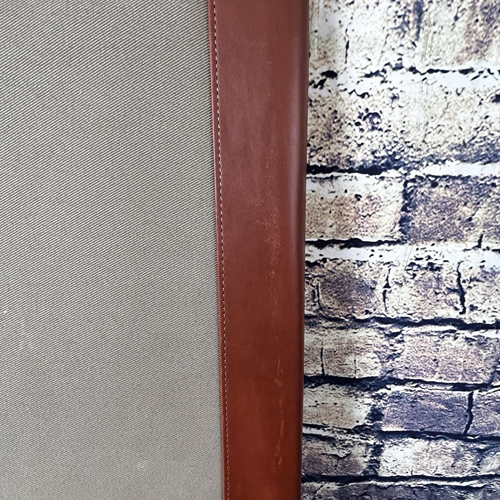 Cutter & Buck Leather And Canvas Pad folio Notepad Notebook
