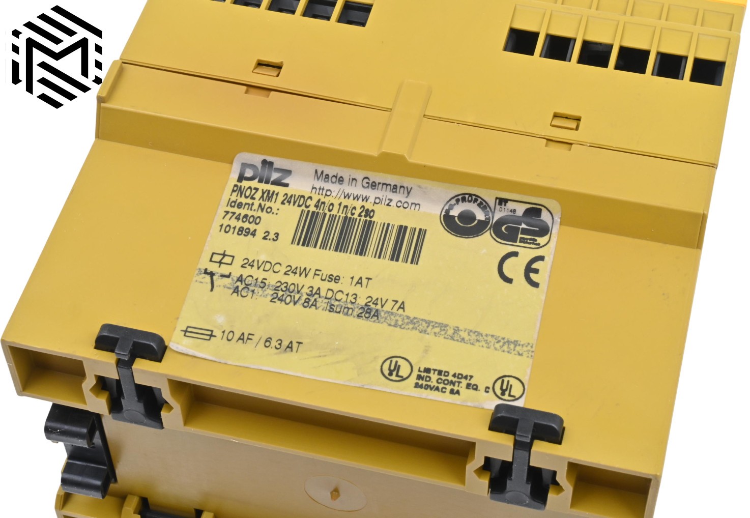 Pilz PNOZ XM1 Safety Controller Relay – 24VDC – 774600 – 4NO, 1NC, 2SO