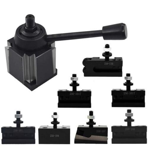 Wedge Tool Post Set AXA 250-111 For Lathe 6 – 12″ Plus 2 Extra Tool Holder New