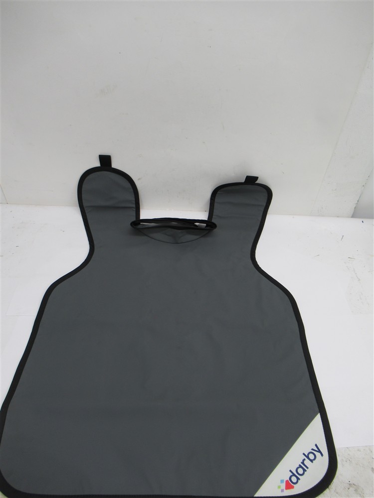 Darby 9507587 , X-Ray Apron W/Collar , Gray , Adult Size 70 x 60
