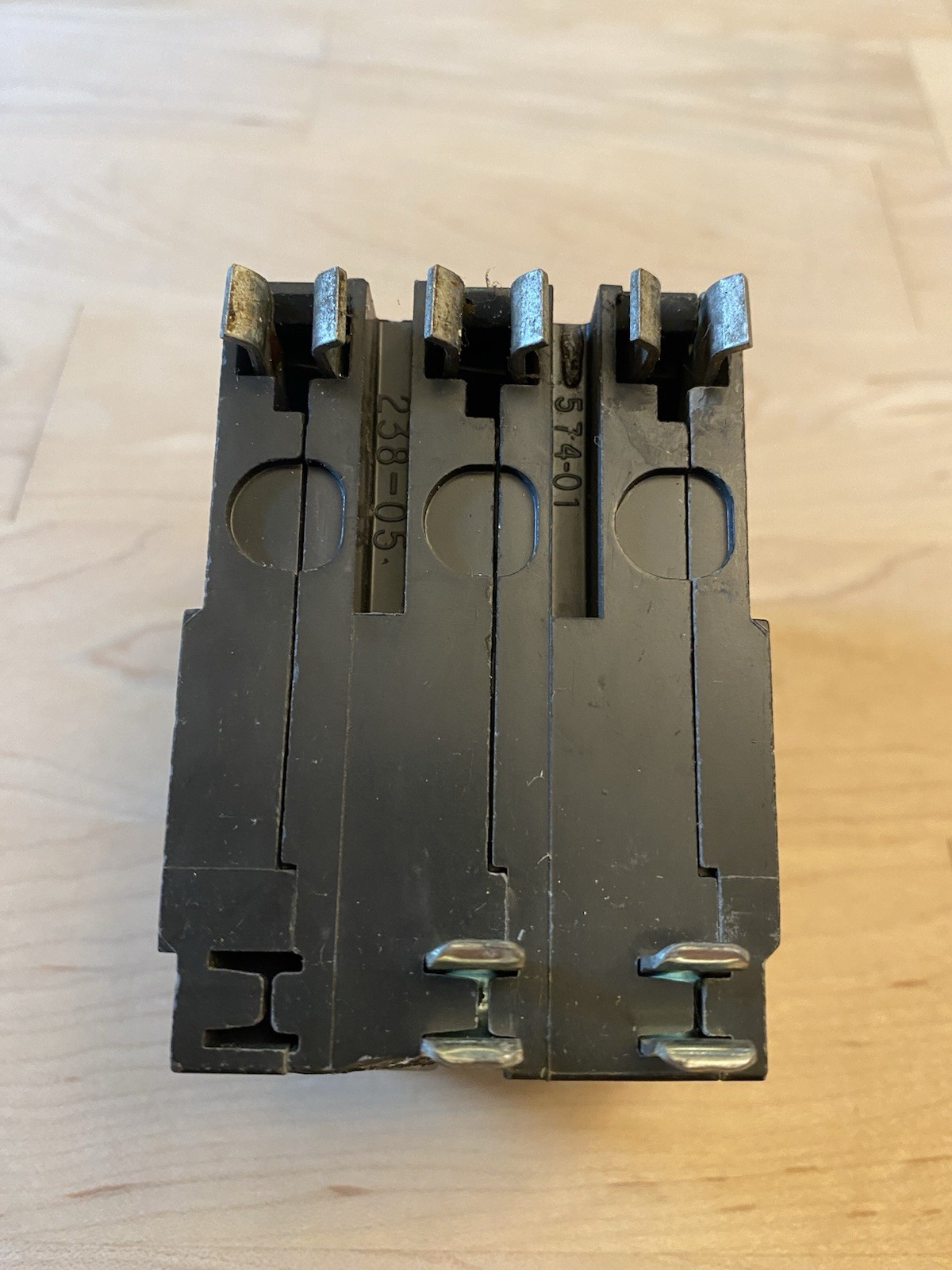 Square D QO340 Breaker 3 Pole 40 Amp Type QO Chip On Bottom
