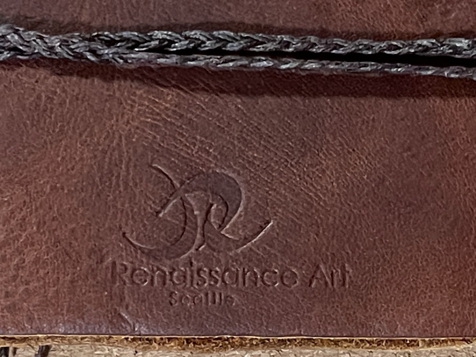 RENAISSANCE ART Leather Journal Handmade Bound Journal Blank Book Sketchbook