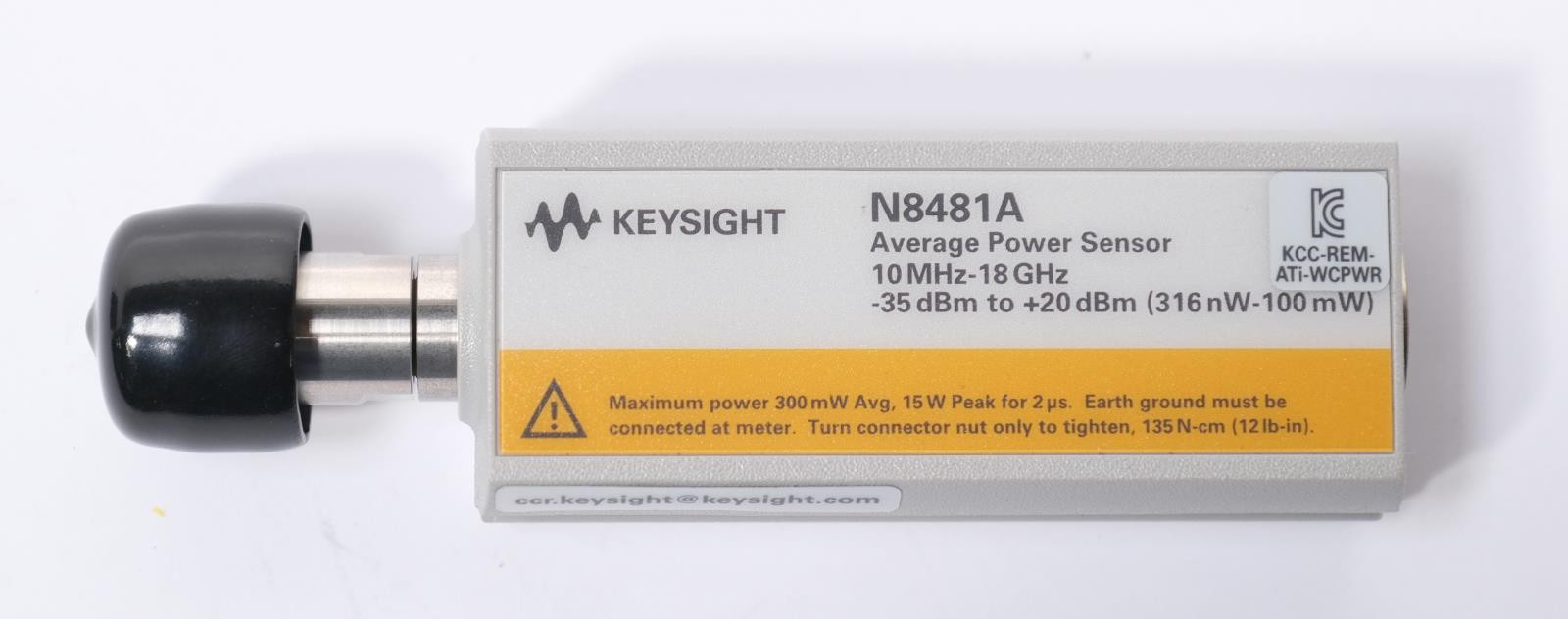 Keysight N8481A Power Sensor -35 to +20 dBm 10MHz – 18GHz