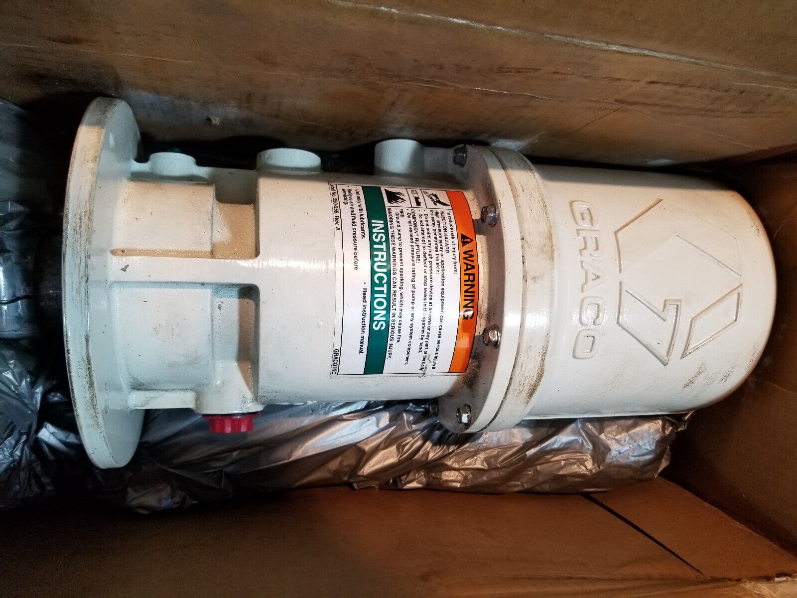 GRACO FIRE-BALL 425 222095 SERIES D12C 10:1 55 Gallon (200 Liter) Oil Pump