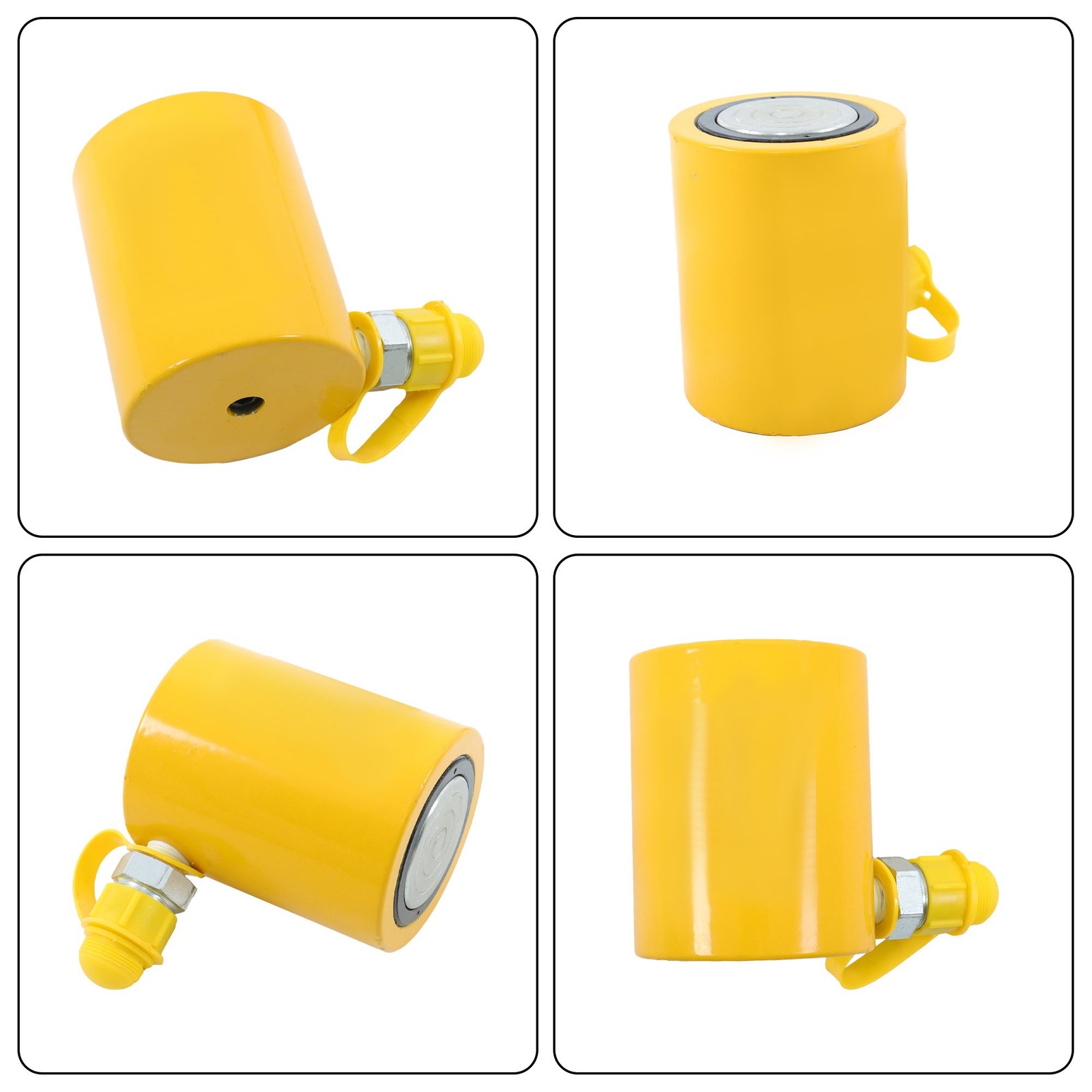 20Ton Hydraulic Cylinder For Jack Low Profile Porta Power Ram Single Acting+Pump