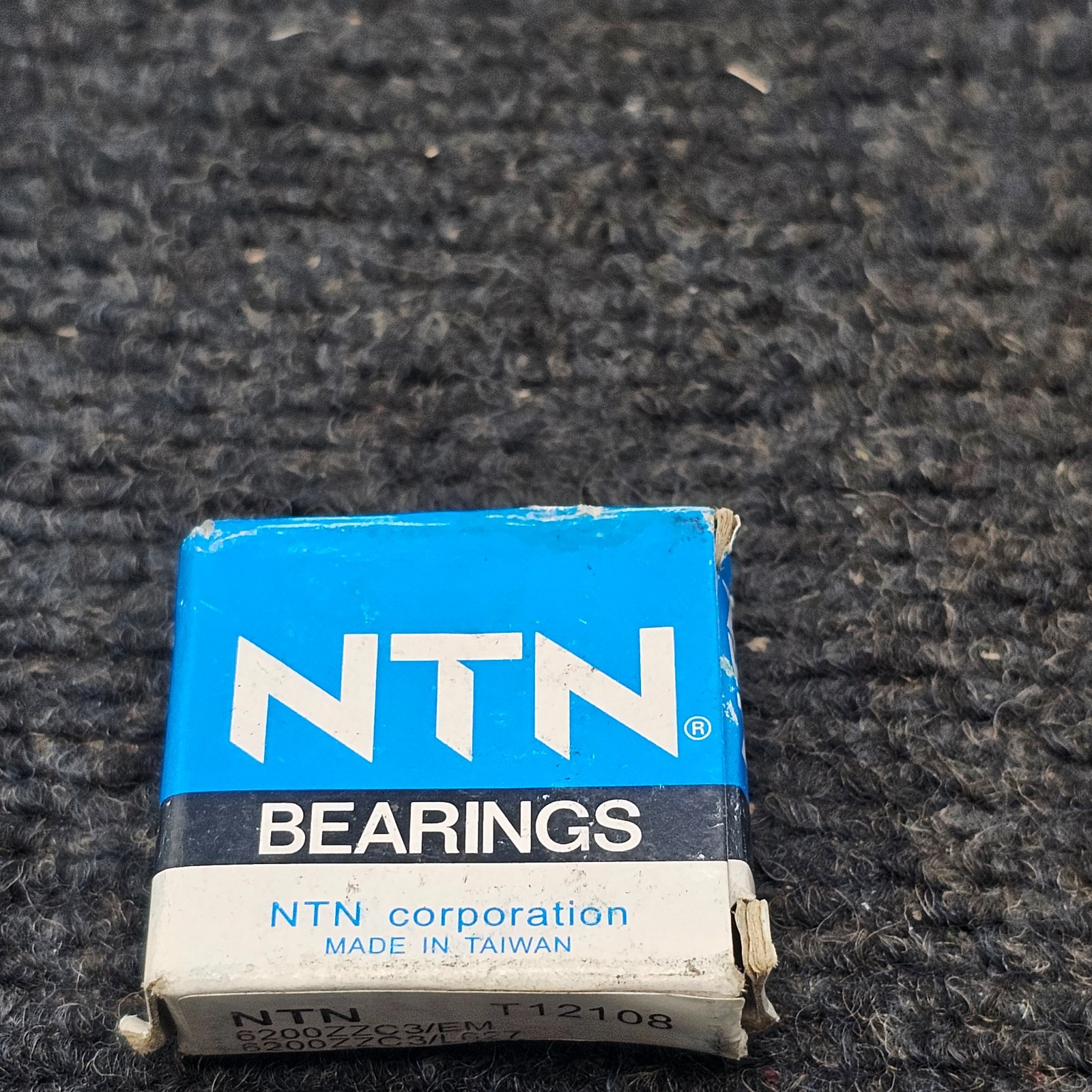 NTN 6200ZZC3/EM T12108 Single Row Radial Ball Bearing Double Shielded