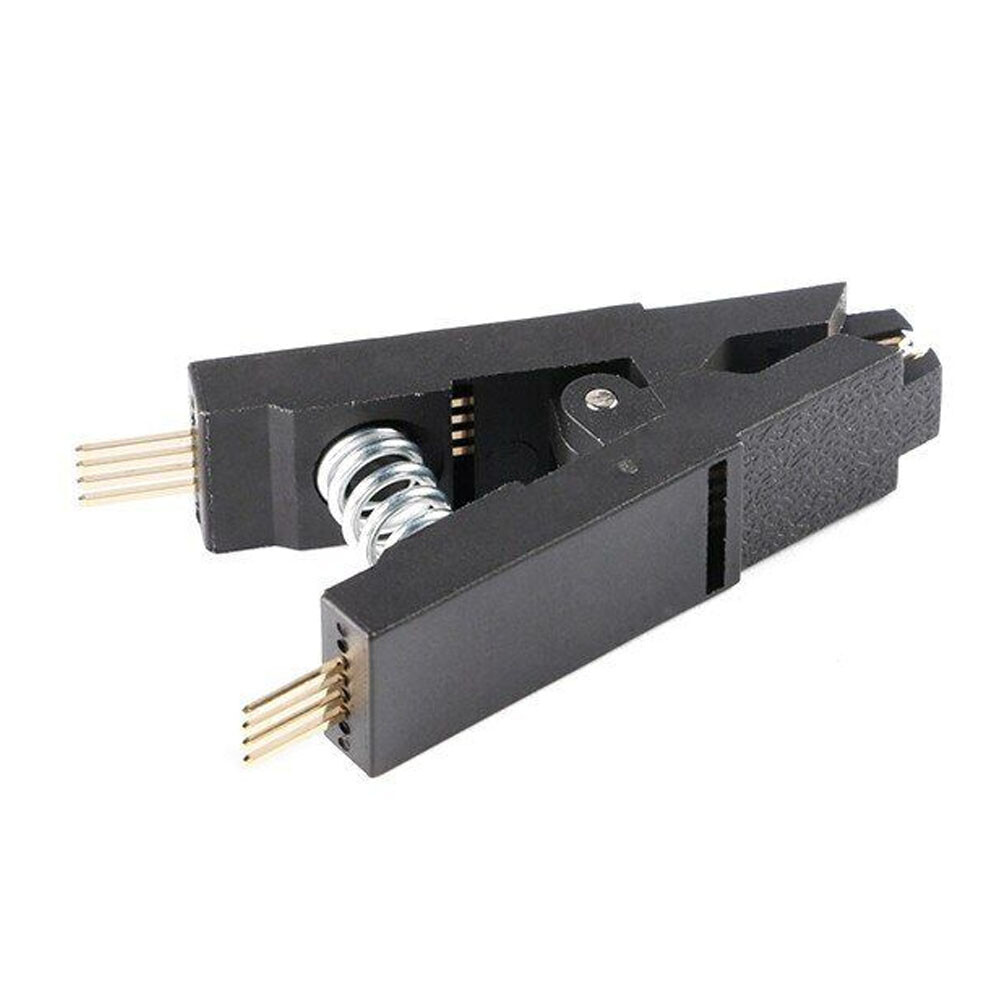 5pack SOIC8 SOP8 Flash Chip IC Test Clip Socket Adapter BIOS/24/25/93 Programmer