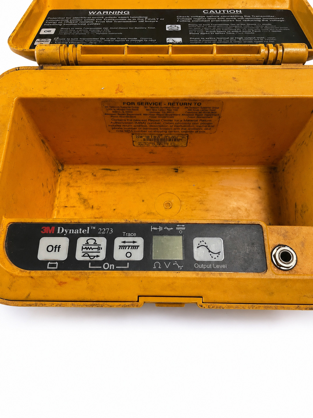 3M DYNATEL 2273 Cable Locator and Fault Locator | 3014 EARTH CONTACT FRAME