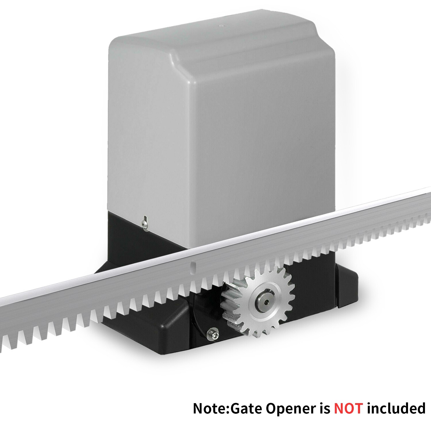 Blütezeit Gear Racks 4pcs Pack for Sliding Gate Opener 13.12ft w/ Hardware Kit