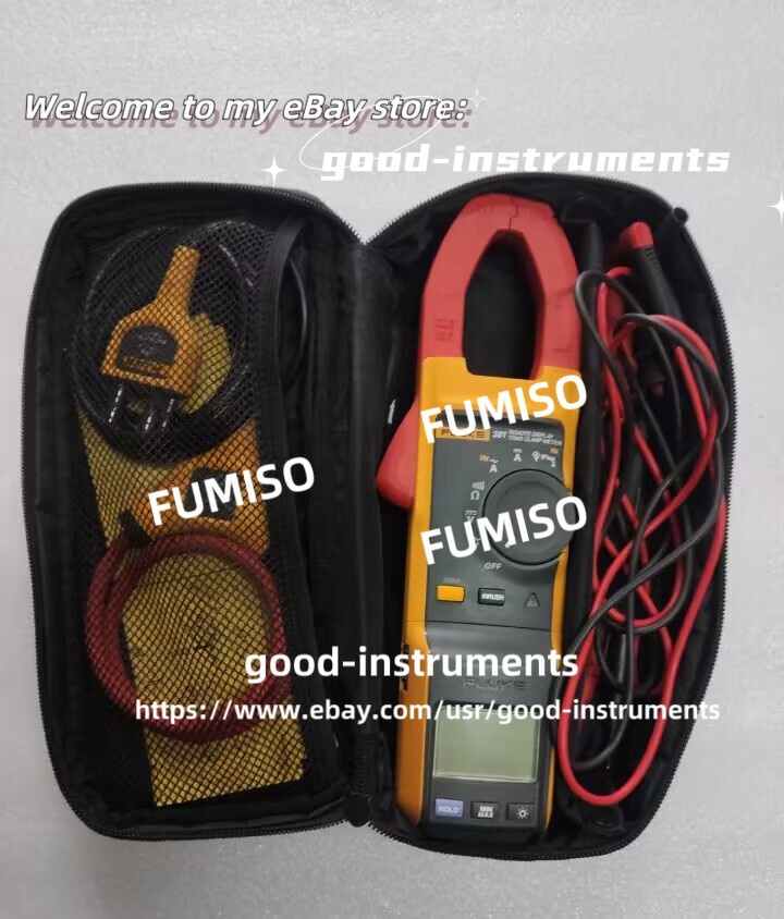 Fluke 381 Remote Display True RMS AC/DC Clamp Meter Without batteries*go