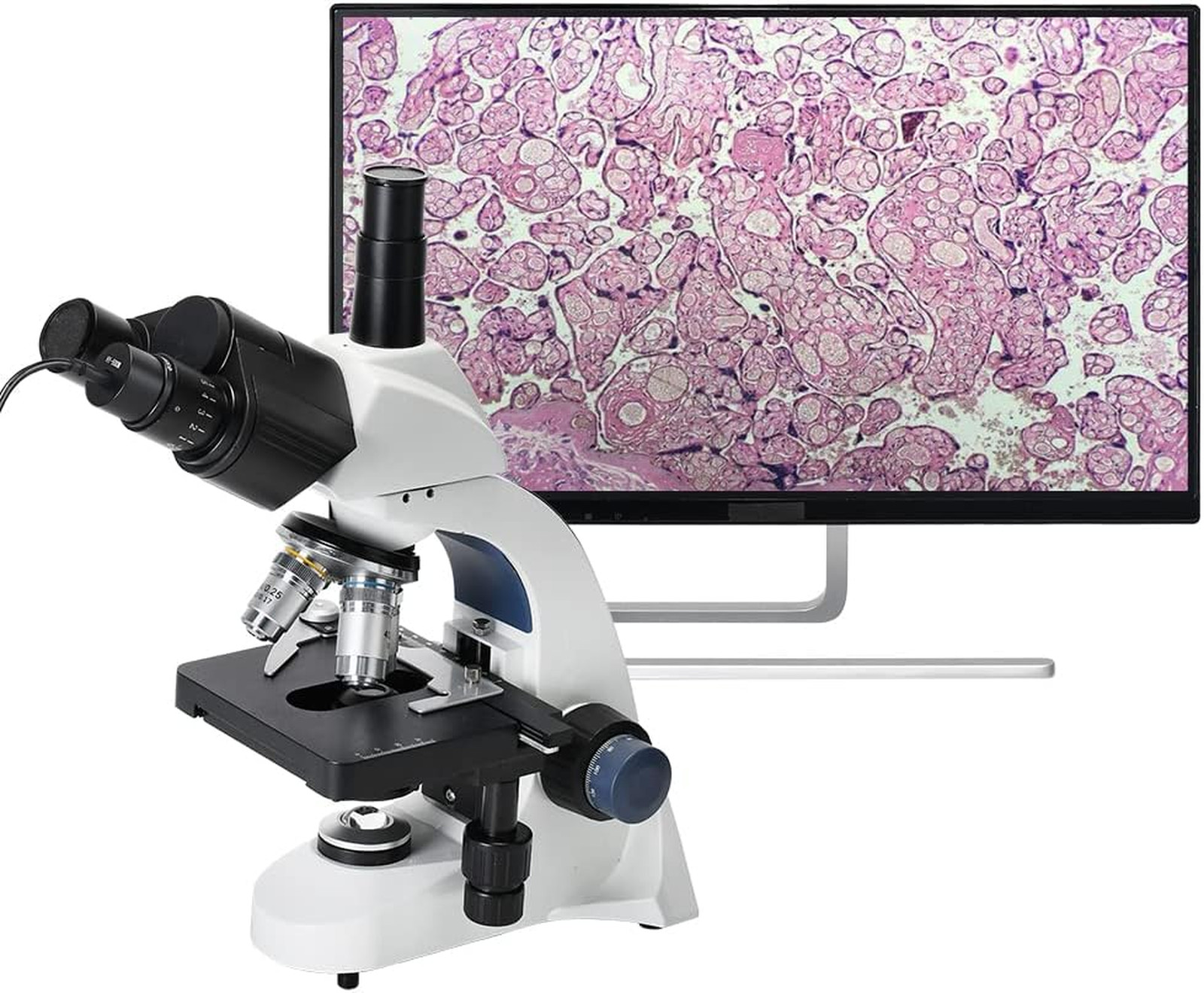 5MP USB Digital Microscope Camera for Science Education Lab Research with
