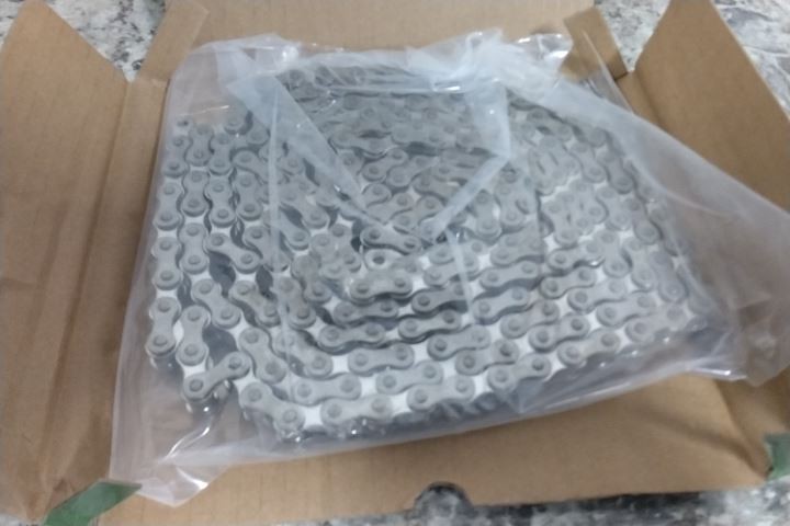Tritan 41-1SS X 10FT 1/2 In Pitch 10 Ft Overall L Stainless Steel Roller Chain